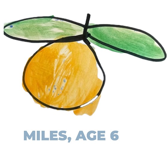 Palms Drawing Sarah Age 8